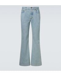 Valentino - Logo Flared Jeans - Lyst
