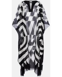 Dries Van Noten - Printed Cotton Kaftan - Lyst