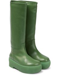 Gia Borghini - Gia 16 Leather Knee-high Platform Boots - Lyst