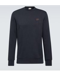 Moncler - Sweatshirt aus einem Baumwollgemisch - Lyst