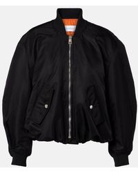 Givenchy - Cropped Bomber Jacket - Lyst