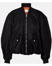 Givenchy - Cropped Bomber Jacket - Lyst