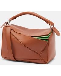Loewe - Puzzle Small Layered Top-Handle Bag - Lyst