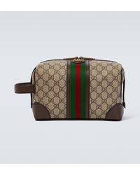 Gucci - Trousse de toilette GG Supreme en toile - Lyst