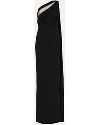 Roland Mouret - Embellished One-Shoulder Cady Gown - Lyst