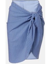 Karla Colletto - Gingham Beach Cover-Up - Lyst