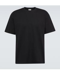 Saint Laurent - Round Neck T-Shirt - Lyst