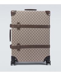 Gucci Mittelgroßer Globe Trotter Koffer mit GG - Mehrfarbig