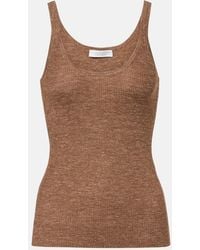Gabriela Hearst - Cinxia Cashmere, Silk, And Hemp Tank Top - Lyst