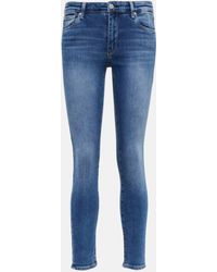 AG Jeans - Prima Ankle Mid-rise Skinny Jeans - Lyst