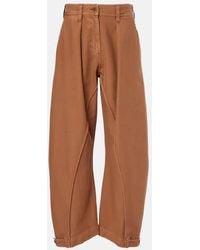 JW Anderson - Pantalon Ample Twisted Seam En Coton - Lyst