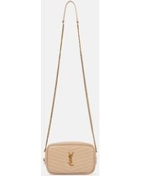 Saint Laurent - Lou Mini Quilted Leather Camera Bag - Lyst