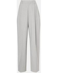 Jacquemus - Curzio Mid-Rise Jersey Wide-Leg Pants - Lyst