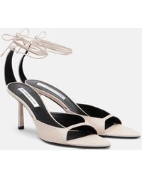 Victoria Beckham - Eliza 75 Leather Sandals - Lyst