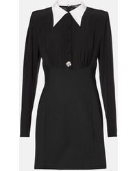 Versace - Black Seidenkleid - Lyst