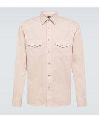 Tom Ford - Cotton Twill Western Shirt - Lyst