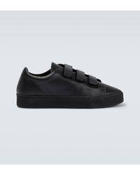 The Row - Dean Leather Low-top Sneakers - Lyst