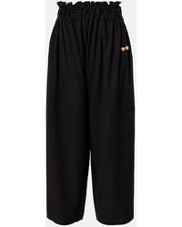 Loewe - Pantaloni A Gamba Larga E Vita Media - Lyst