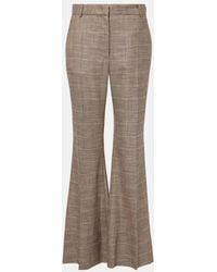 JOSEPH - Stevens Wool-Blend Flared Pants - Lyst