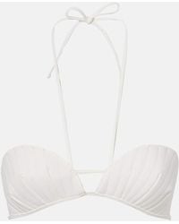 Adriana Degreas - Coquille De Mer Halterneck Bikini - Lyst
