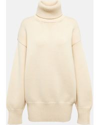 The Row - Ludo Turtleneck Wool-blend Sweater - Lyst