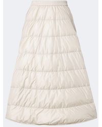 Moncler - Quilted Down Skirt - Lyst