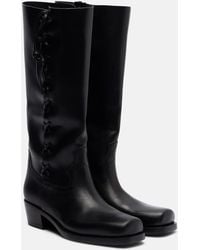 Paris Texas - Roxanne 45 Leather Knee-High Boots - Lyst