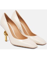 Bottega Veneta - Knot Leather Pumps - Lyst