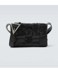 Bottega Veneta - Crossbody Bag Cassette Small Aus Leder - Lyst