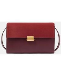The Row - Laurie Leather Crossbody Bag - Lyst