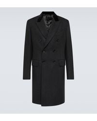 Tom Ford - Double-breasted Wool And Cashmere Coat - Lyst