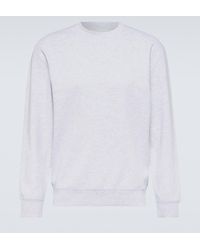 Brunello Cucinelli - Cotton-blend Sweatshirt - Lyst