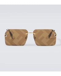 Fendi - Sky Square Sunglasses - Lyst