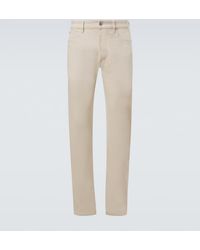 Loro Piana - Cotton Straight Pants - Lyst