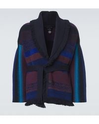 Giorgio Armani - X Alanui Cashmere-Blend Cardigan - Lyst