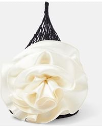 Magda Butrym - Devana Small Floral-Applique Shoulder Bag - Lyst