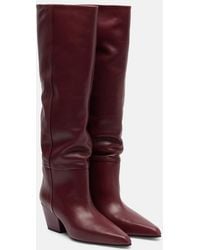 Paris Texas - Jane 60 Leather Knee-High Boots - Lyst