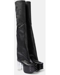 Rick Owens - Over-knee boots - Lyst