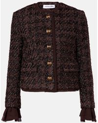 Veronica Beard - Veste Audrina En Tweed Metallise - Lyst