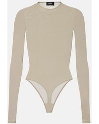 Wardrobe NYC - Sheer Bodysuit - Lyst