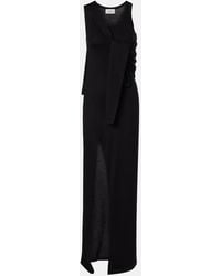 Coperni - Layered Cotton-Blend Jersey Maxi Dress - Lyst