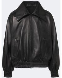 Balenciaga - Leather Jacket - Lyst