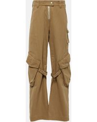 Acne Studios - Potinal Belted Cotton Cargo Pants - Lyst