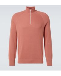 Brunello Cucinelli - Pullover Aus Baumwolle - Lyst