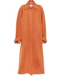 Sportmax Cappotto in lana e cashmere - Arancione