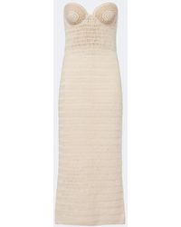 Magda Butrym - Crochet Cotton Corset Dress - Lyst