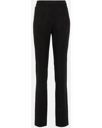 TOTEME - High-Rise Slim Suit Pants - Lyst