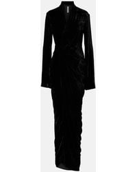 Rick Owens - Ruched Gown - Lyst