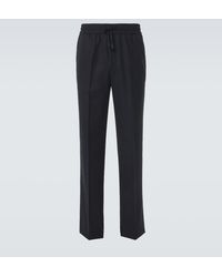 Brioni - Asolo Wool Twill Straight Pants - Lyst