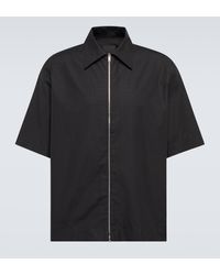 Givenchy - 4g Cotton Poplin Bowling Shirt - Lyst